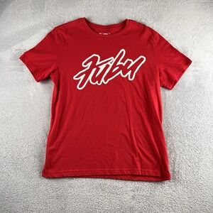 Fubu Men's T-Shirt Red Size Medium Street wear Urban Hip Hop